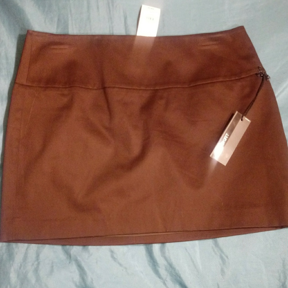 Brown Express mini skirt size 6